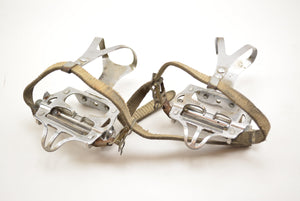 LYOTARD Marcel Berthet Pedale Franz. Gewinde mit CHRISTOPHE Pedalhaken