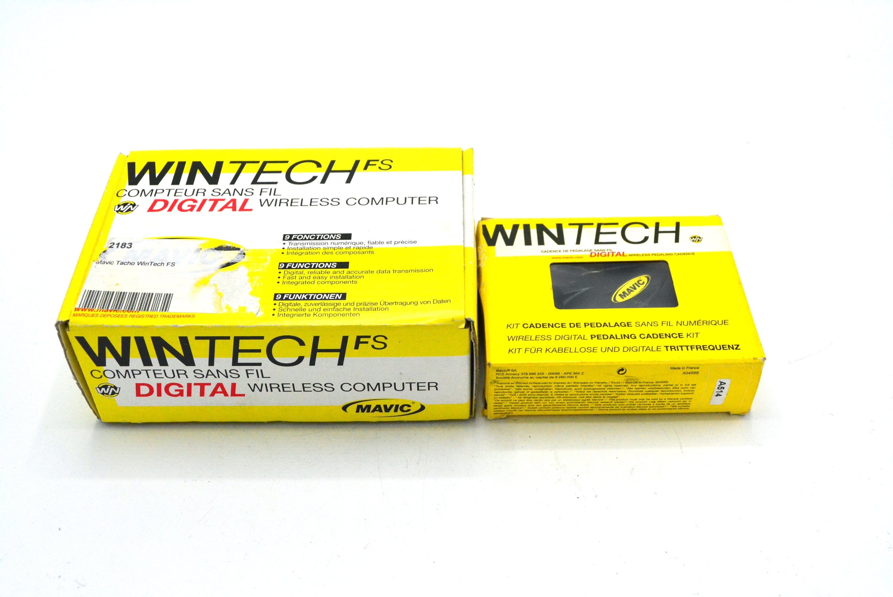 Kit de compteur de vitesse Mavic WinTech FS avec cadence - The Ritzler