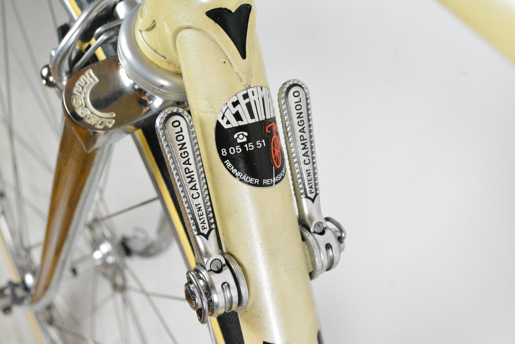 Francesco Moser Rennrad 54cm Super Prestige Pernod Vintage Steelbike L'Eroica