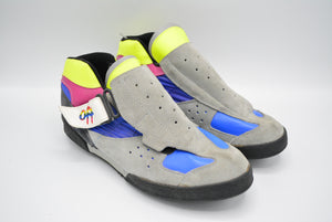 Patons Off chaussures de trekking colorées en daim noSPD vintage NOS VTT chaussures de trekking