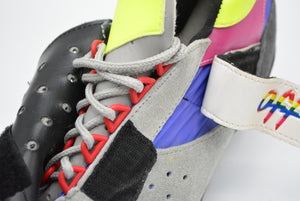 Patons Off chaussures de trekking colorées en daim noSPD vintage NOS VTT chaussures de trekking