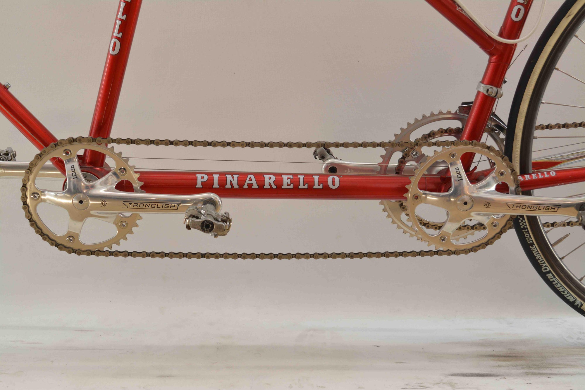 Pinarello Tandem Rennrad Kultiges Vintage Bike Shimano Dura Ace / 600 RH 55