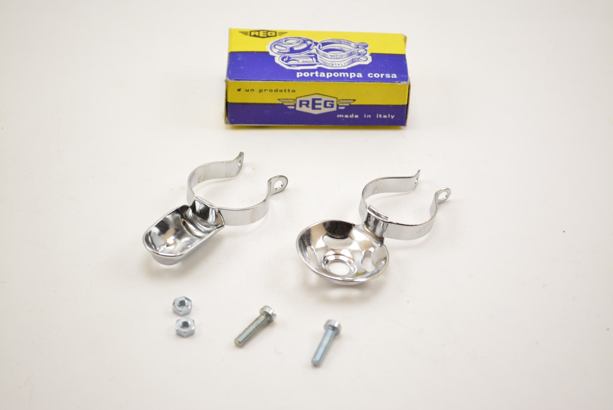fahrradpumpe vintage REG Pumpenhalter Schelle NIB zum befestigen der Fahrradpumpe am Rahmen