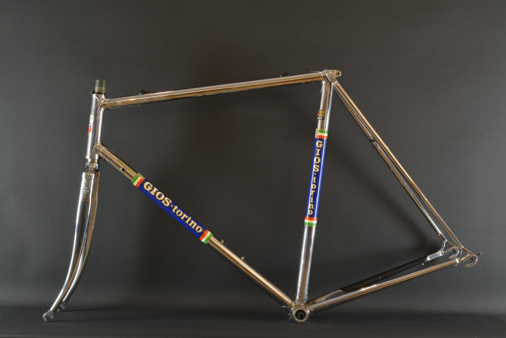 Cadre Gios Torino Professional chromé RH 57 - Le Ritzler