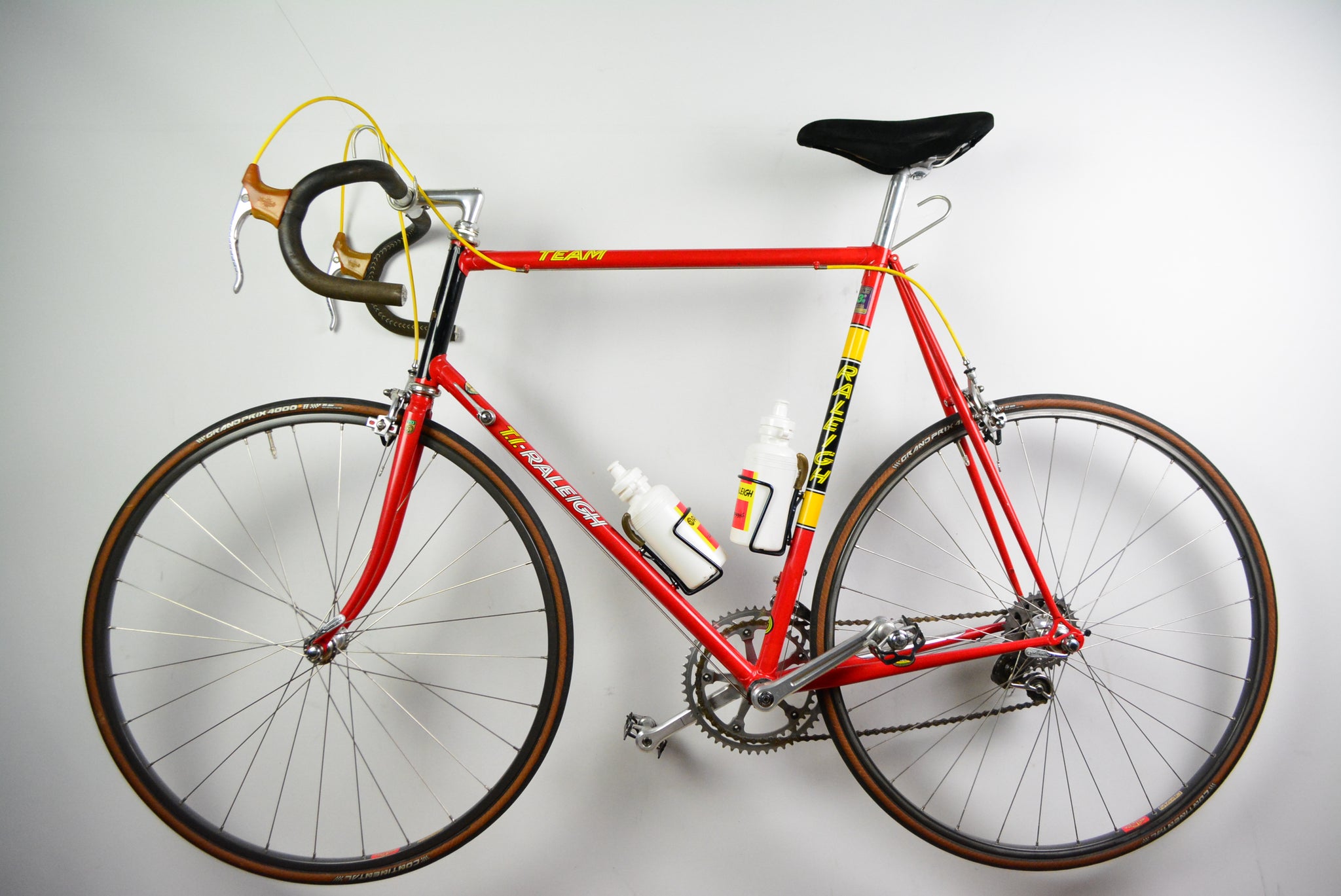 raleigh rennrad 90er Raleigh Team TI SBDU Vintage Rennrad Campagnolo 62cm