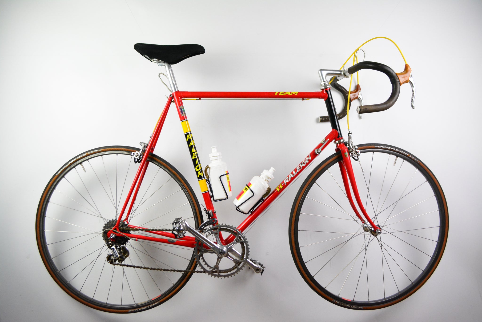 gebrauchte team rennräder Raleigh Team TI SBDU Vintage Rennrad Campagnolo 62cm