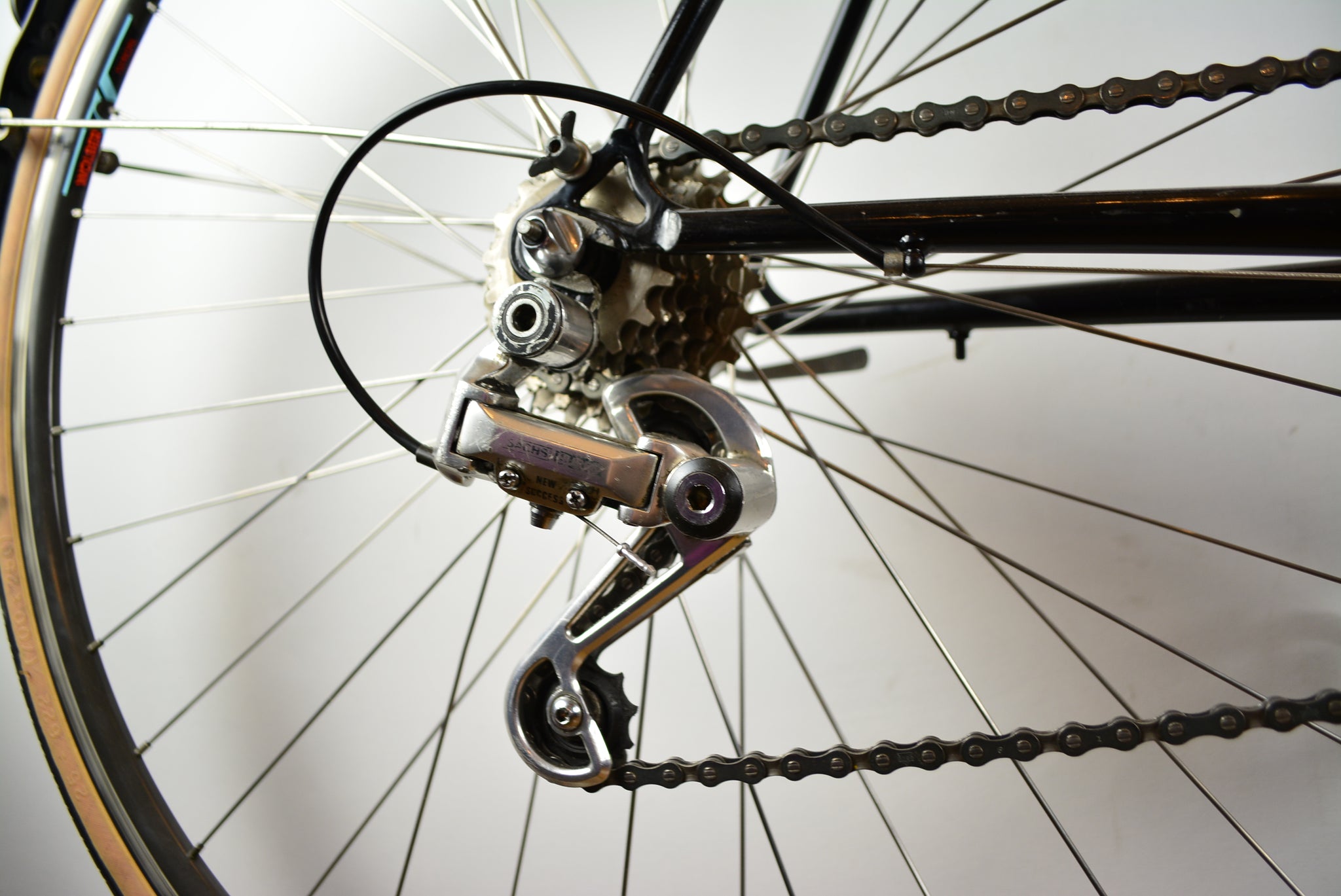 sachs rennrad schaltung Randoneur Rot/Schwarz Sachs Huret 51cm