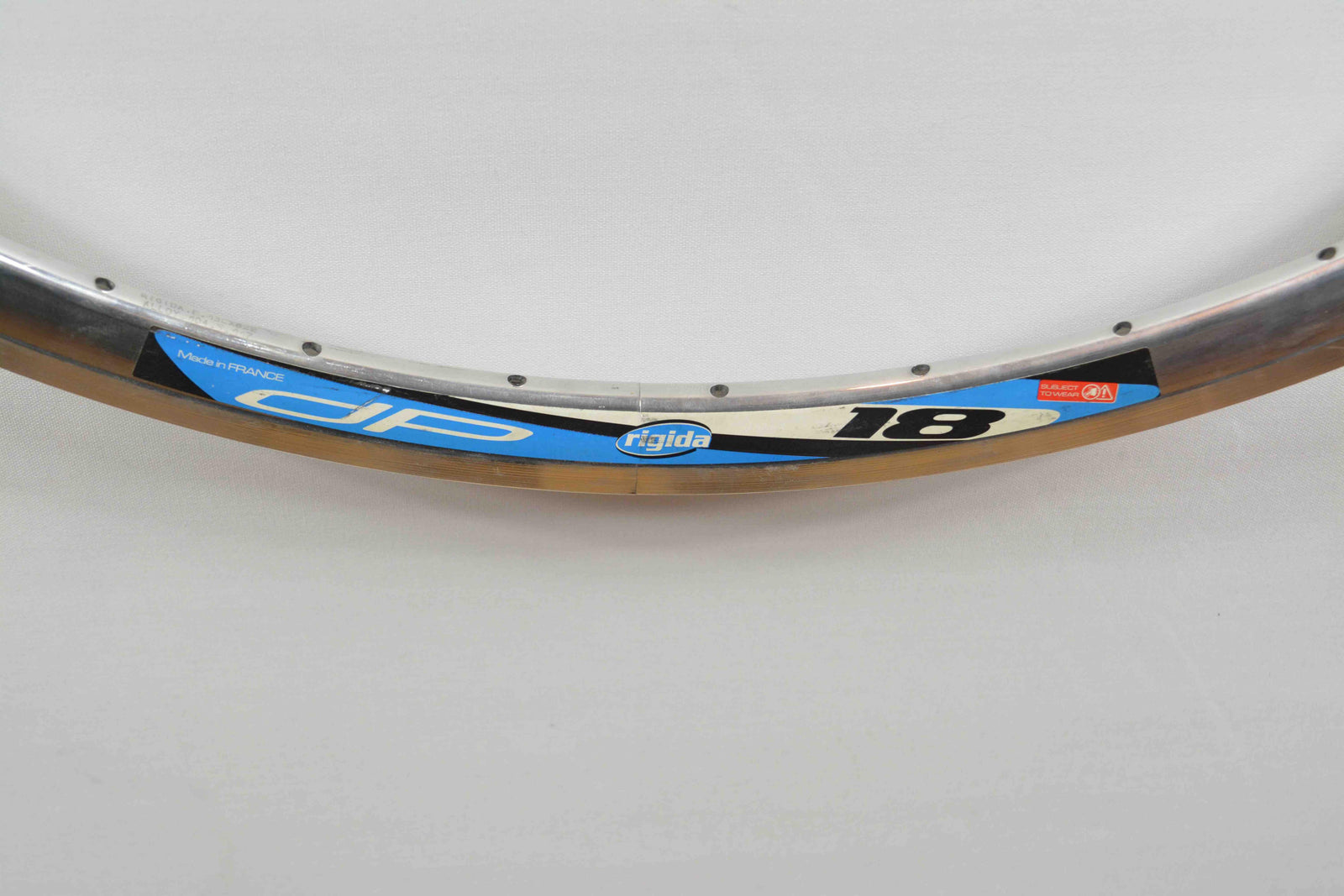 Rigida DP18 poliert Felge 36 Loch 622x13 NOS