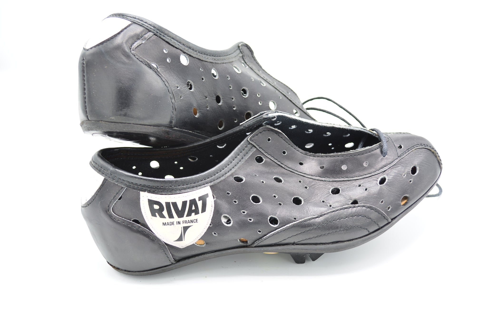 retro fahrradschuhe Vintage Fahrradschuhe Rivat Izeran Made in France Rennradschuh EU36 NI