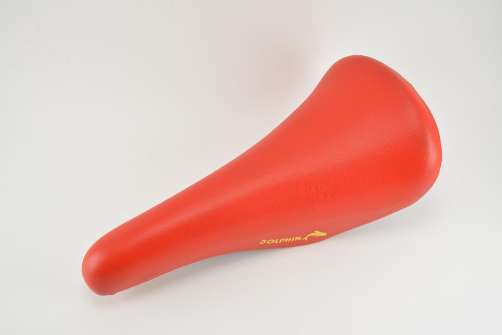Selle Royal Dolphin Sattel rot NOS