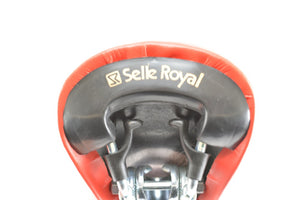 Selle Royal Dolphin saddle red NOS