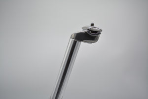 Sattelstütze Silber 25mm - 31,8mm Neu Rennradteile Seat Post NOS