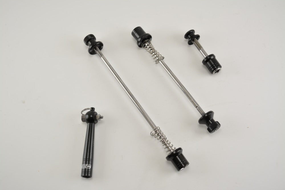 Con-Tec Schnellspannachsset Security-Plus schwarz