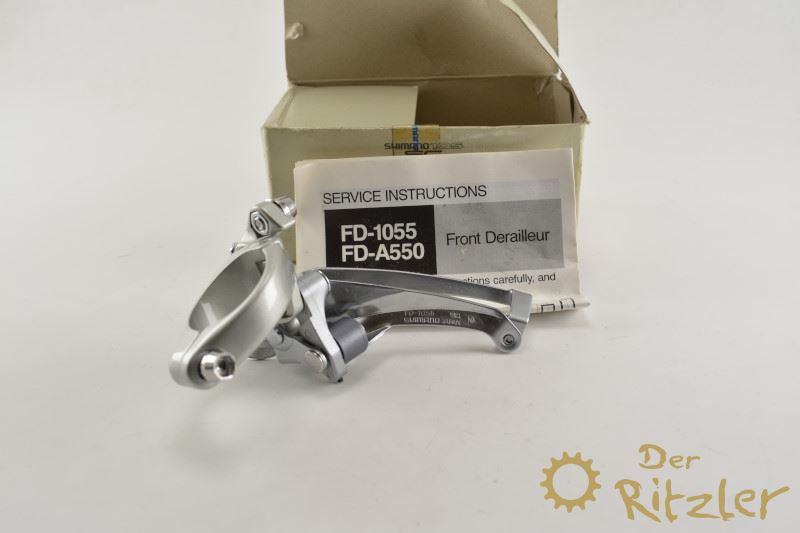 Shimano 105 FD-1055 Umwerfer 2-fach Schelle NIB