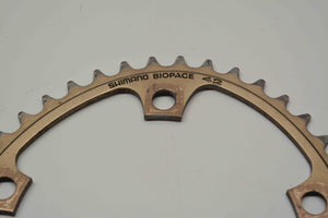 Shimano Biopace chainring 42 tooth 130mm bolt circle