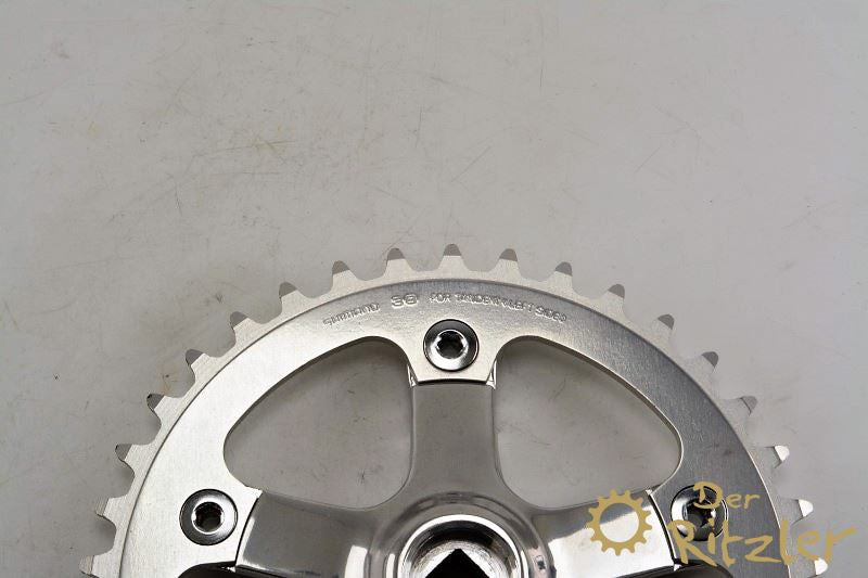 Pédalier Shimano Deore FC-MT60 VINTAGE – 175mm, Triple Plateau 24/36/46, Japon
