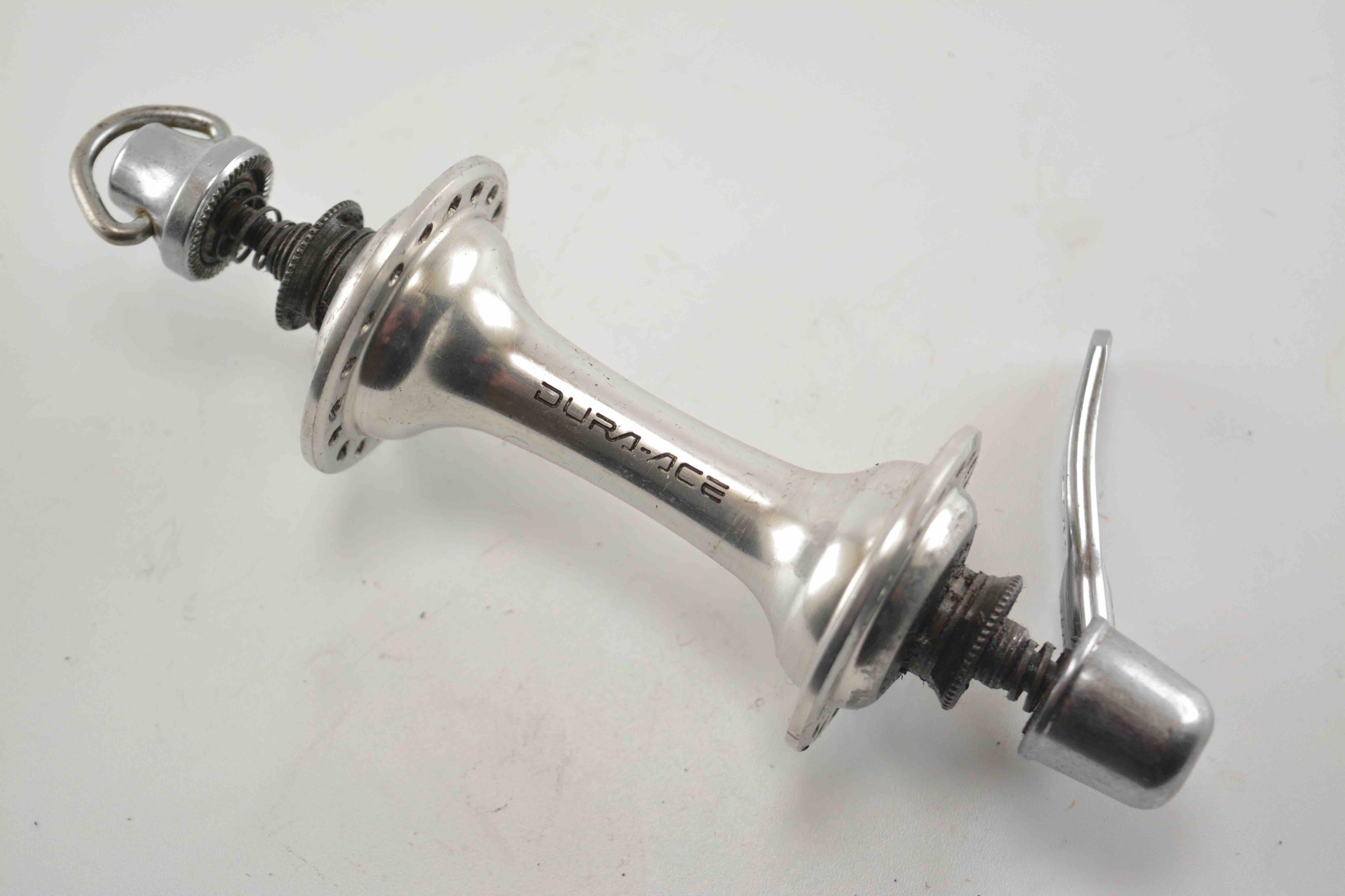 Moyeu Avant Shimano Dura Ace 7400 – 24 Trous – Argent – NEUF (sans Boîte)