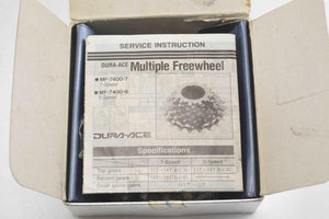 Shimano Dura-Ace MF-7400 Schraubkranz 14-24 Zähne NIB