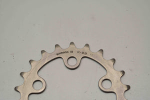 Shimano Kettenblatt 22 Zahn 58mm Lochkreis