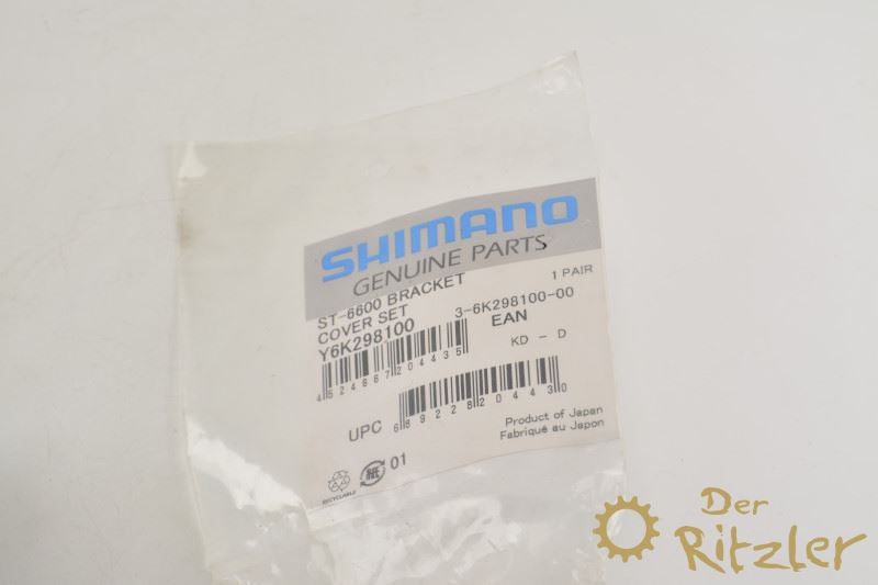 Shimano ST-6600 Bremsgriffgummis schwarz