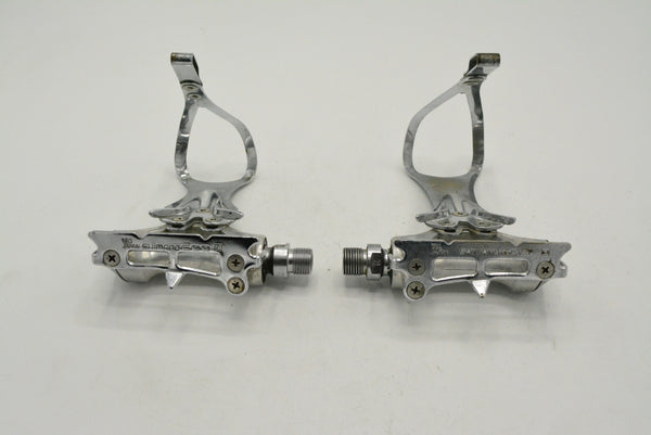 Pédales Plates Shimano 600 PD-6207 Vintage – Look Rétro Pour Vélo