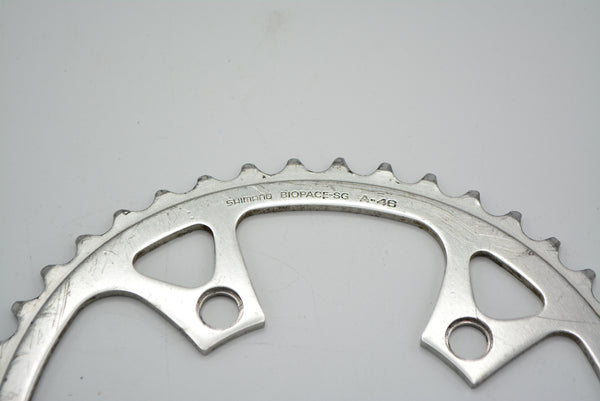 Plateau Shimano Biopace 52 Dents - Vintage - Alliage Léger - Occasion