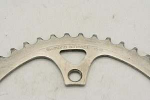 Shimano Biopace チェーンリング 52 歯 130mm