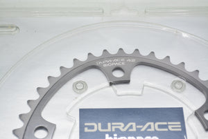 Shimano Dura Ace Kettenblatt CR-BP70 Kettenblatt 42 Zahn 130mm Lochkreis NIB