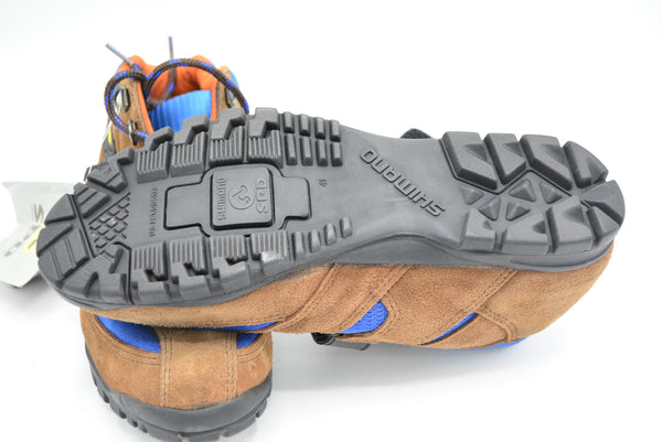 Chaussures VTT Shimano SH-M055 Femme - Bleu, Taille 40 (US 9)