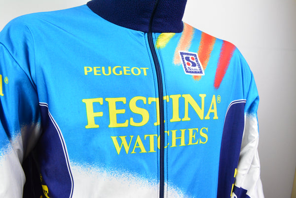 Trikot Vintage Festina Watches Peugeot (Gebraucht) in Hinwil für CHF 18