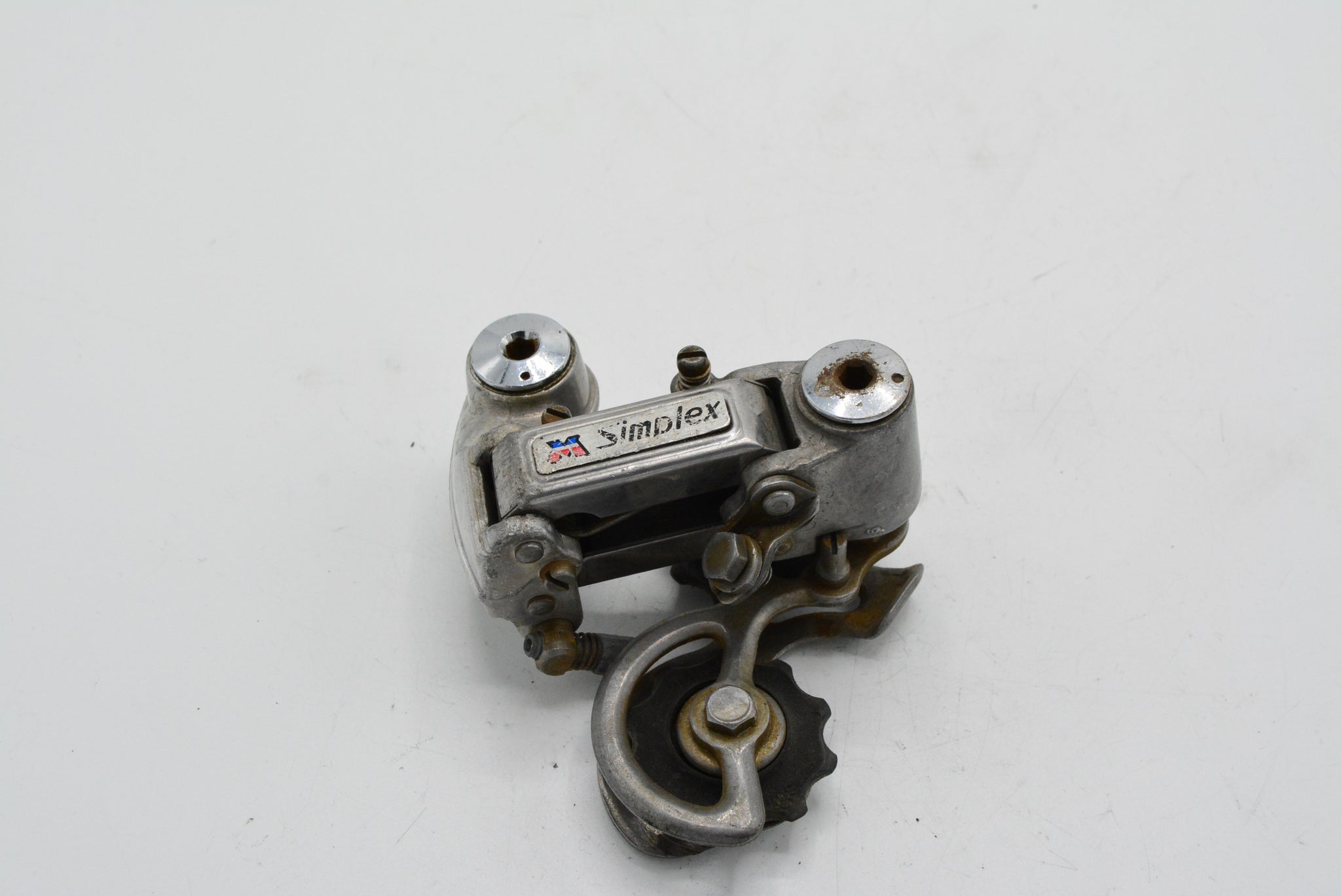 Dérailleur Arrière Vintage Simplex Gipiemme SX 610 - Made In France, Cage Courte, 6 Vitesses, Aluminium