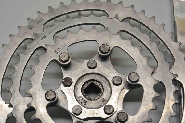 Vintage Spécialités TA Cyclotouriste Crankset Chainset 52-42t Vintage Spécialités TA Cyclotouriste Crankset Chainset 52-42t