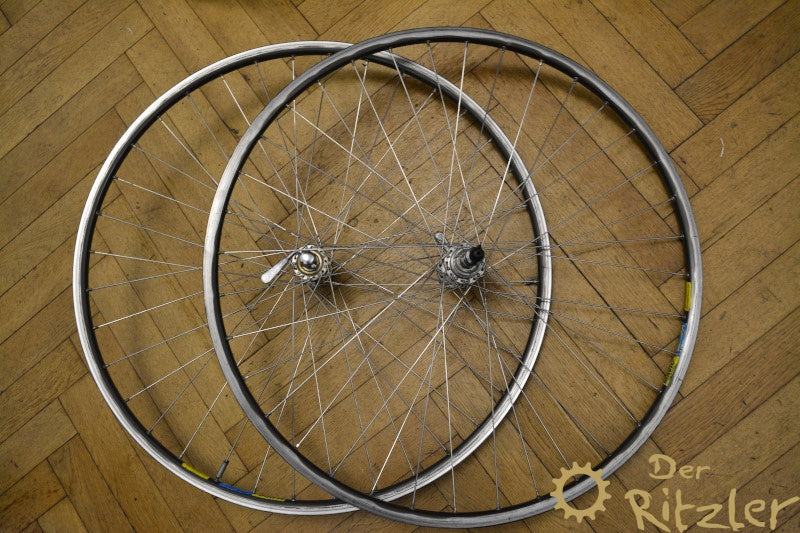 Spidel auf Mavic Open 4CD Laufradsatz 6-fach Schraubkranz