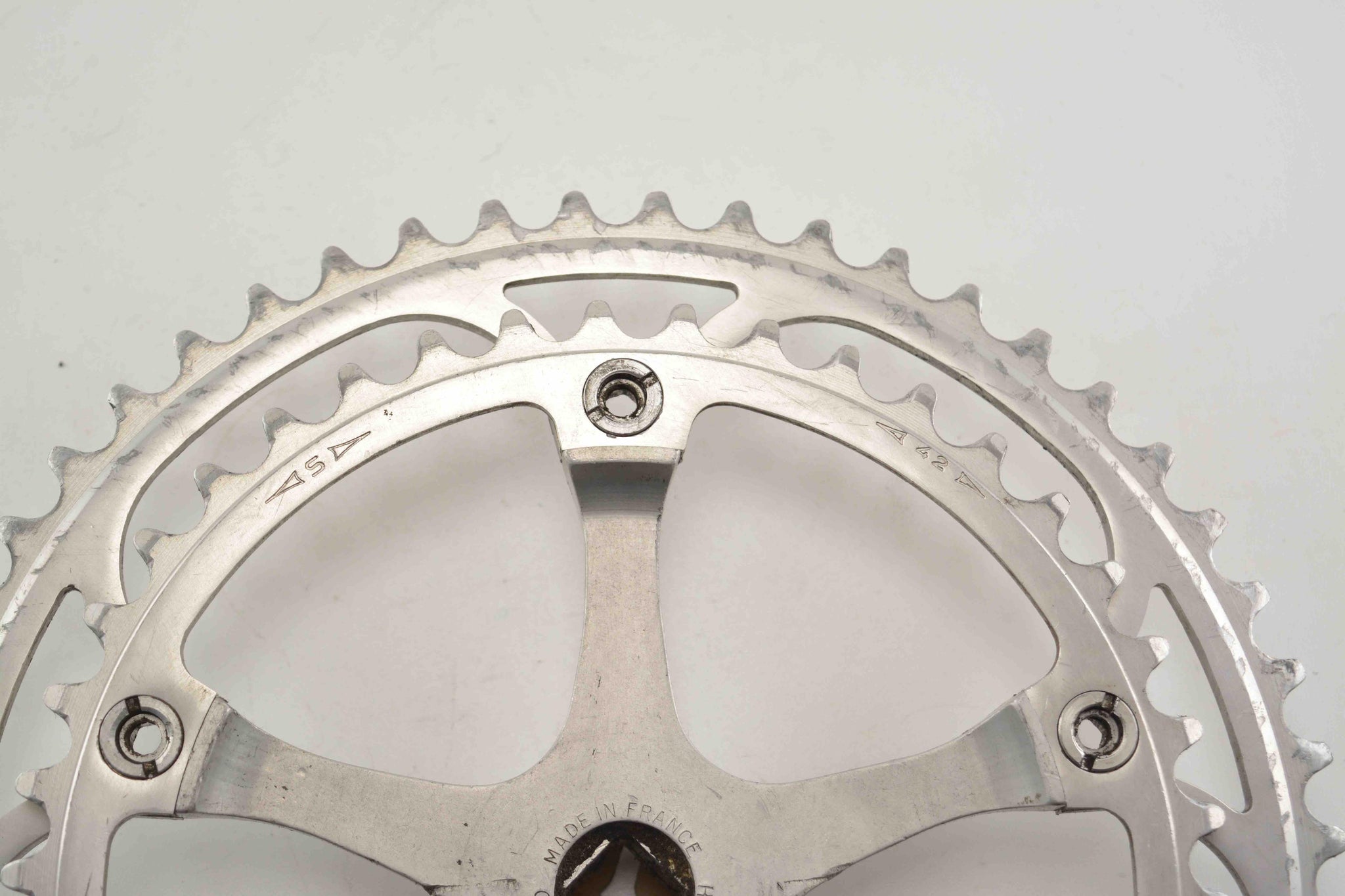 Pédalier double Spidel Stronglight 106 50-42 170 mm 14 x 125 Pédalier double Spidel Stronglight 106 50-42 170 mm 14 x 125