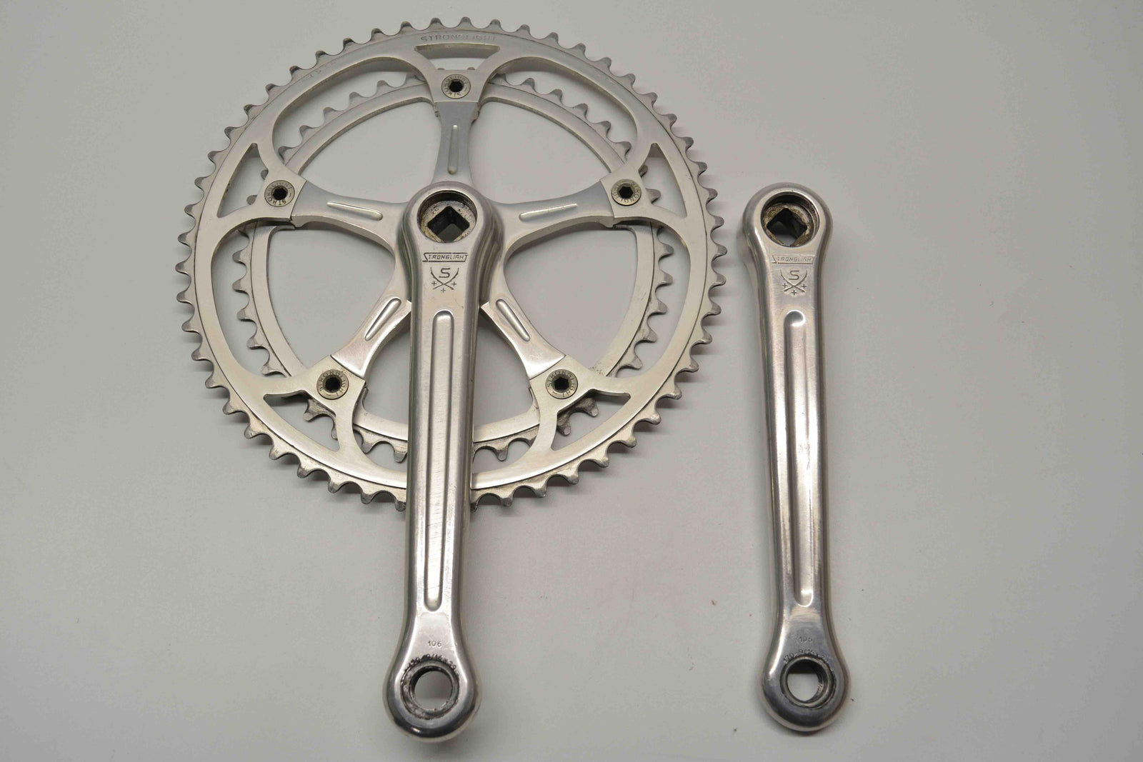 Stronglight 106 Kurbelgarnitur 52 42 Zähne 170mm