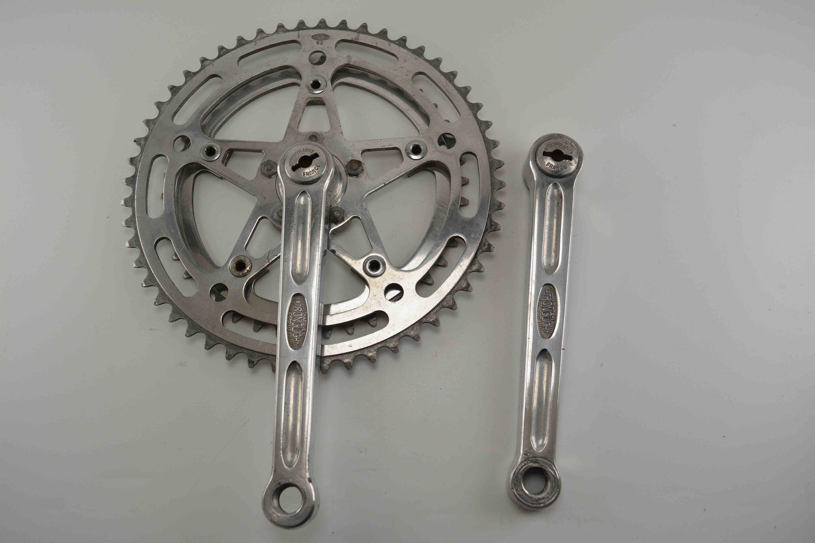 Stronglight 49D Depose Kurbelgarnitur 52-42 Zähne 170mm