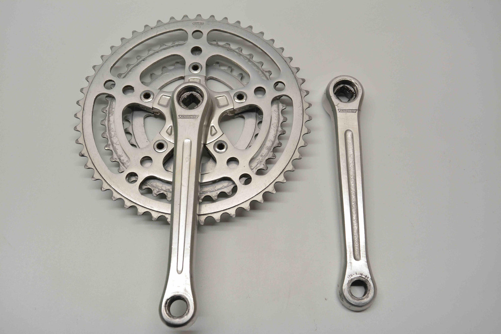 Stronglight 99 triple Kurbel 50 40 30 Zähne 170 mm