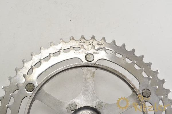 Manivelle Droite Pédalier Stronglight 49D - Pièce Vélo Vintage - Occasion