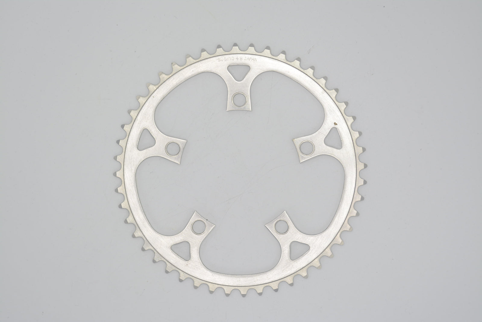 Sugino 5-Arm Kettenblatt 48 Zähne 110mm Lochkreis NOS  Vintage Chainring