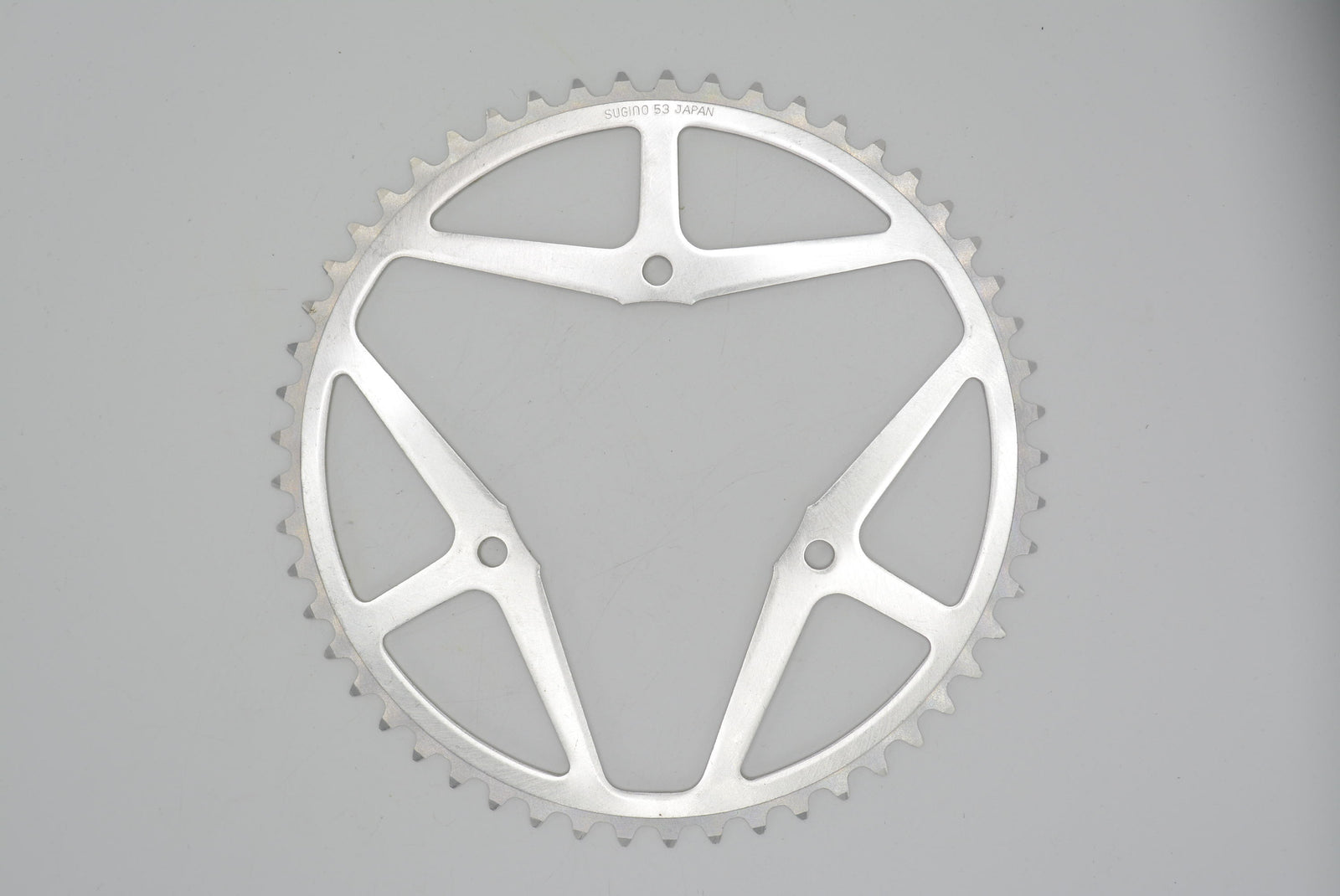 Sugino Maxy 3-Arm Kettenblatt 53 Zähne 106mm Lochkreis NOS Vintage chainring
