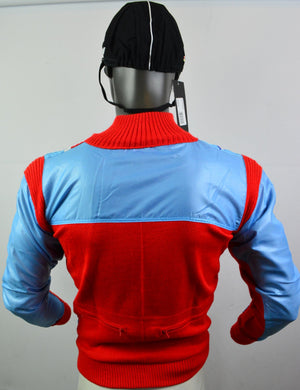 Three Star Jacke Rot/Blau