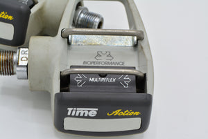 Time Action TWT Yol Bisikleti Klipssiz Pedallar orijinal ambalajında ​​NIB Multireflex Bioperform Vintage Gri
