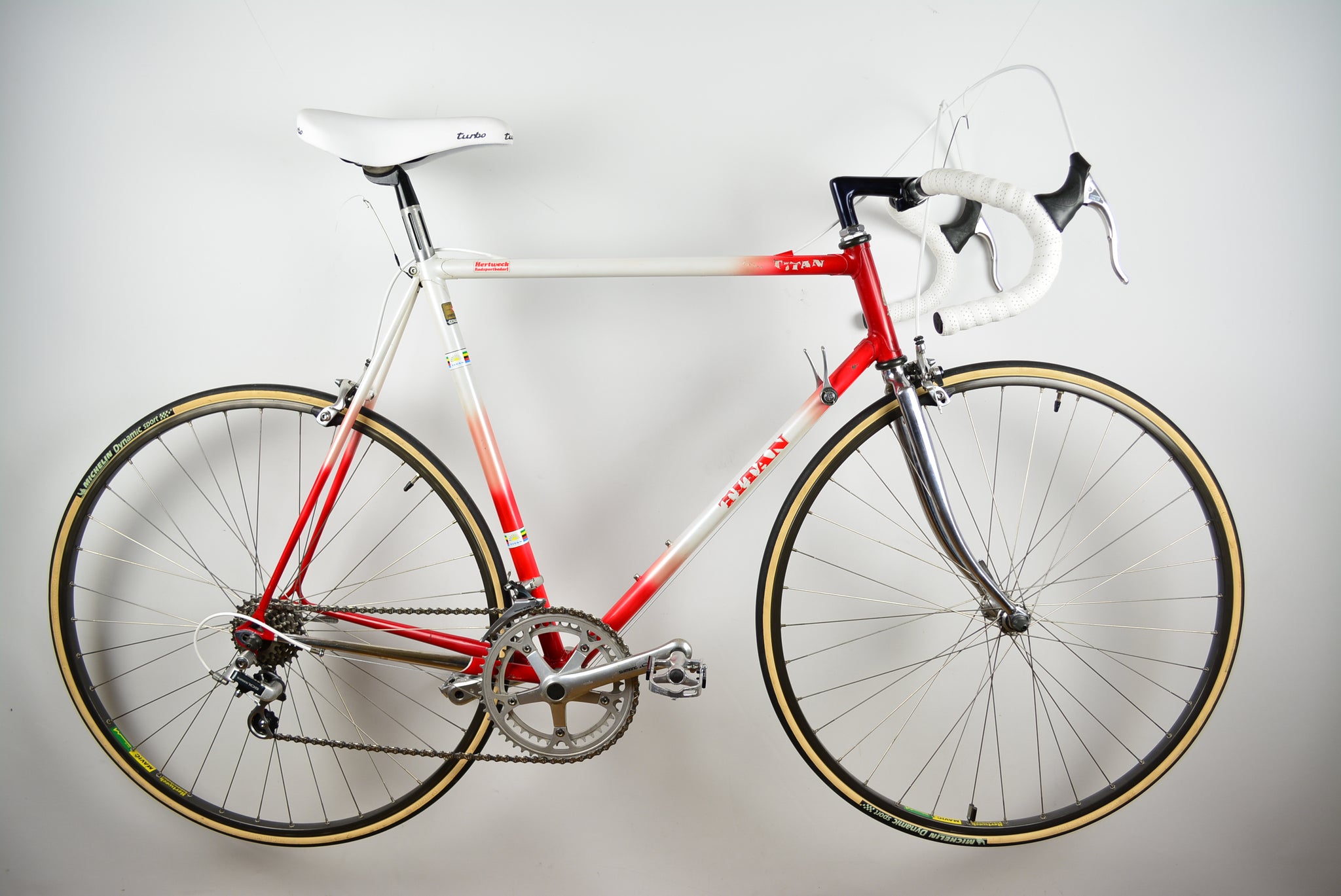 titan rennräder Titan Rennrad Rot Shimano 105 57cm