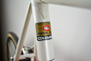 Vélo de Route Titane Rouge Shimano 105 57cm