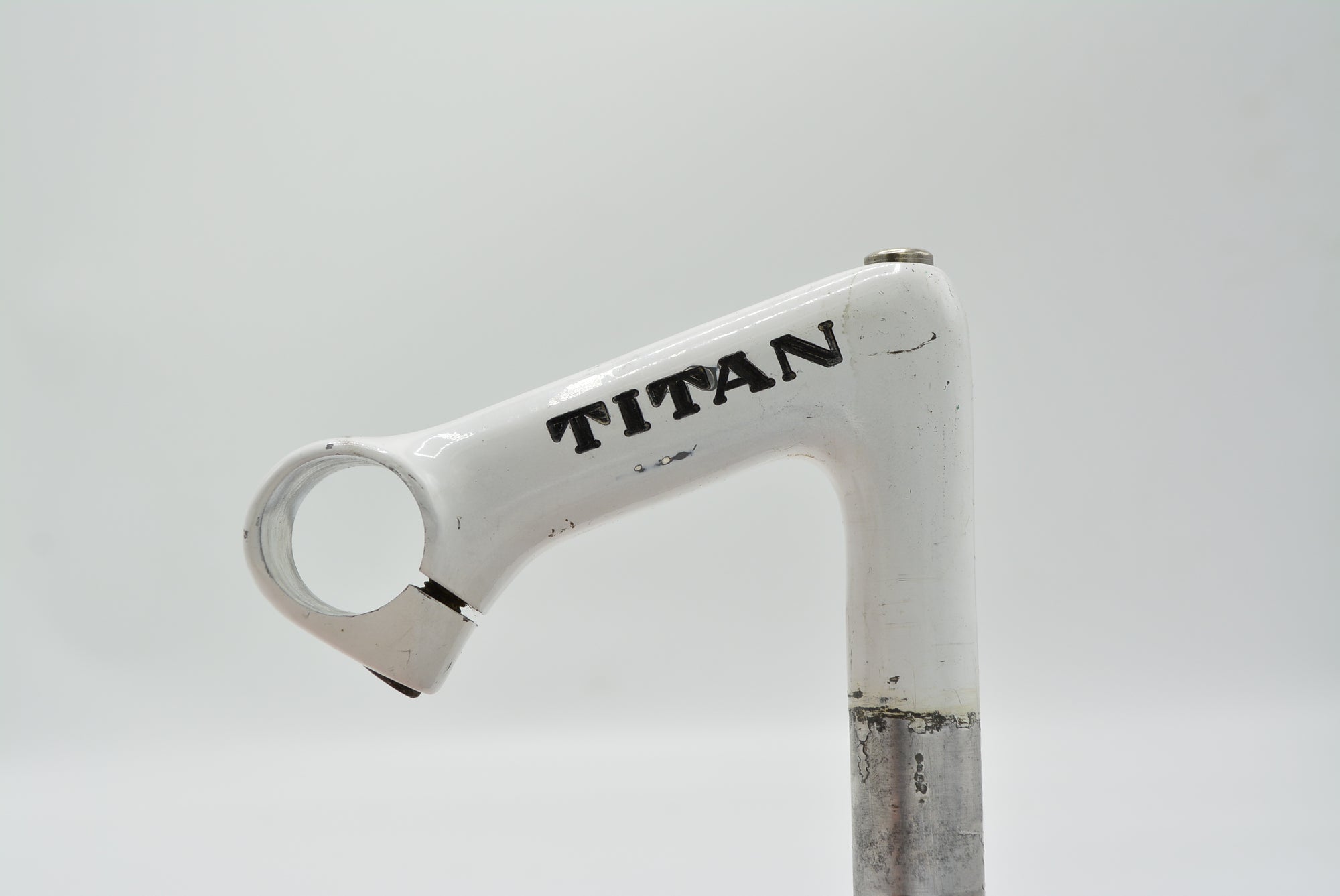 Titan Swiss Finish Vorbau Weiß 100mm