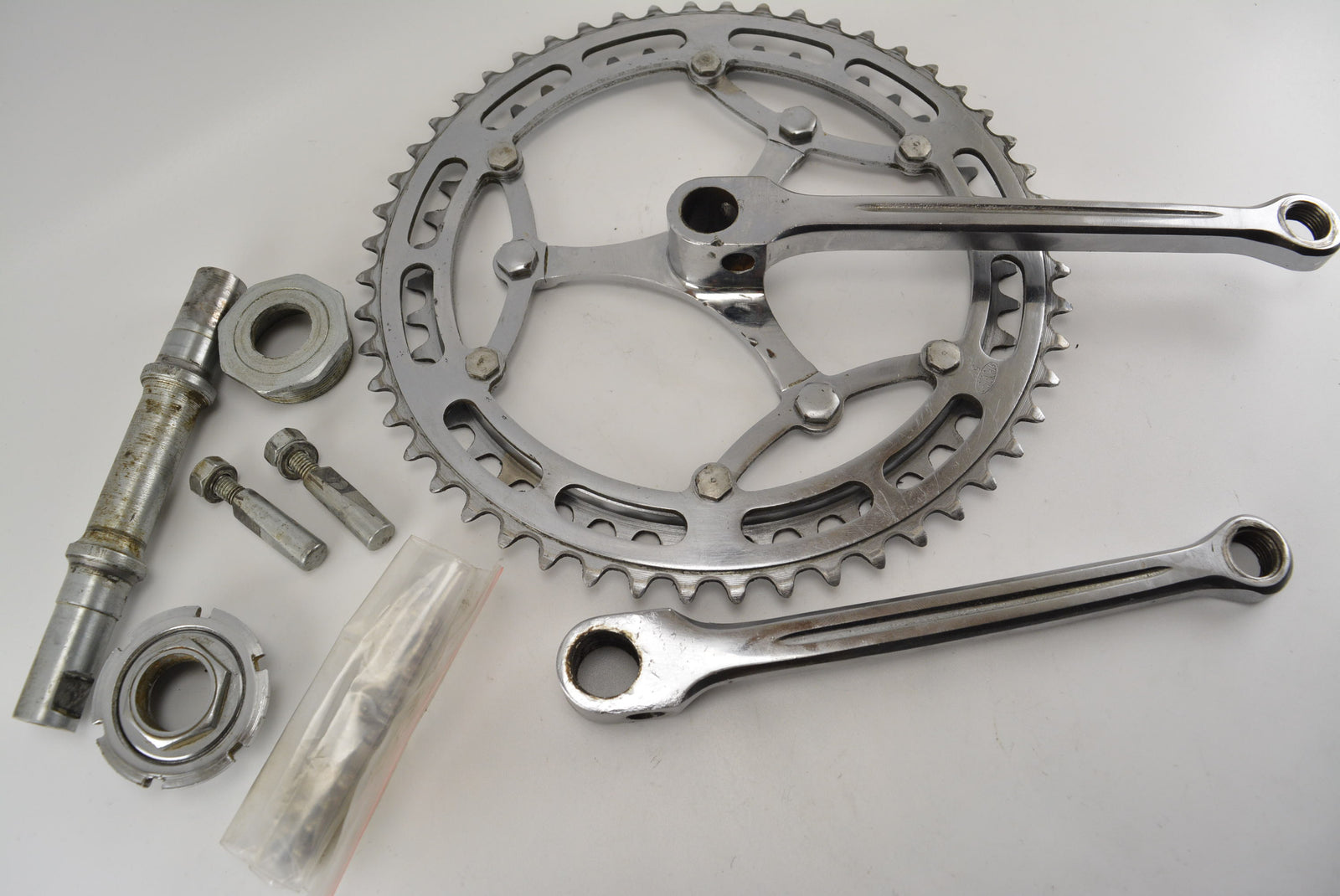 Verot Kurbelgarnitur 52 – 45 Zähne 170 mm mit Verot Keillager