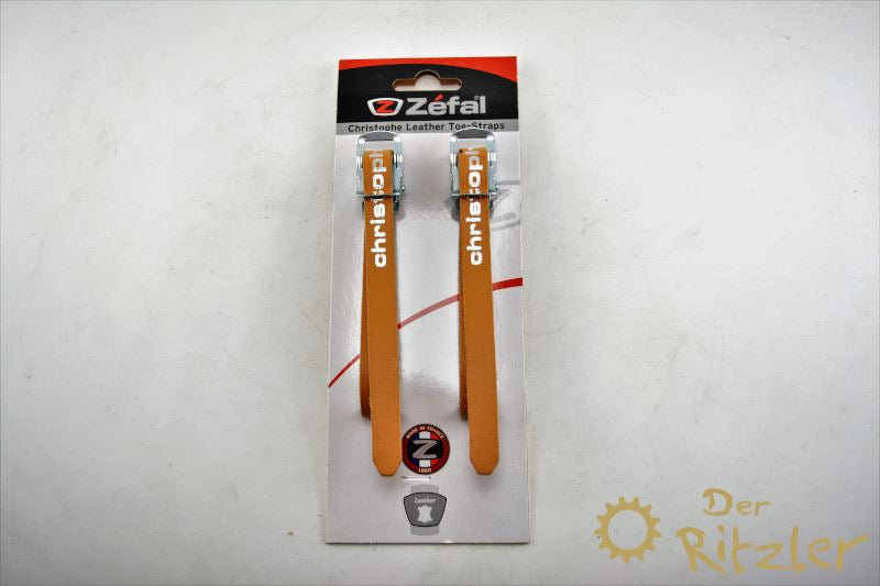 Zefal Christophe Pedaleriemen Leder braun