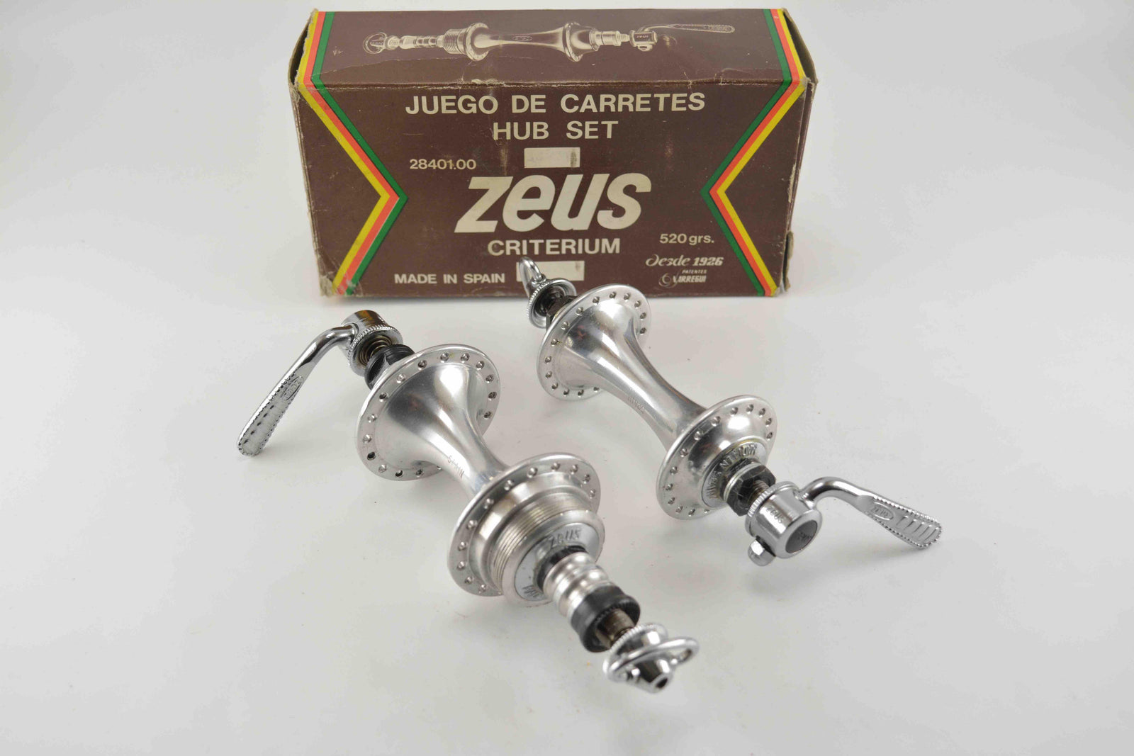 Zeus Criterium Nabenset VR + HR 36H Neu