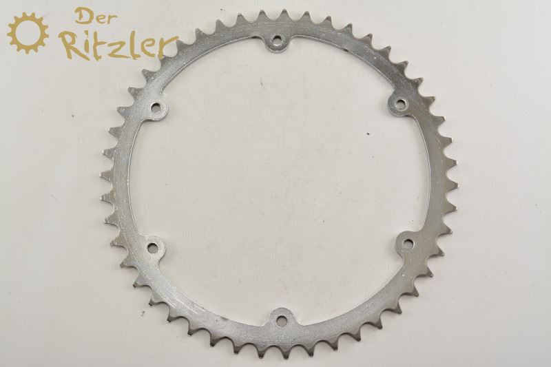 Vintage Stahl Kettenblatt 47 Zähne 140 mm Lochkreis 6-Loch